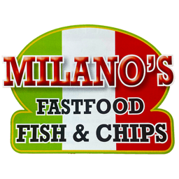 Milano's Airdrie logo.